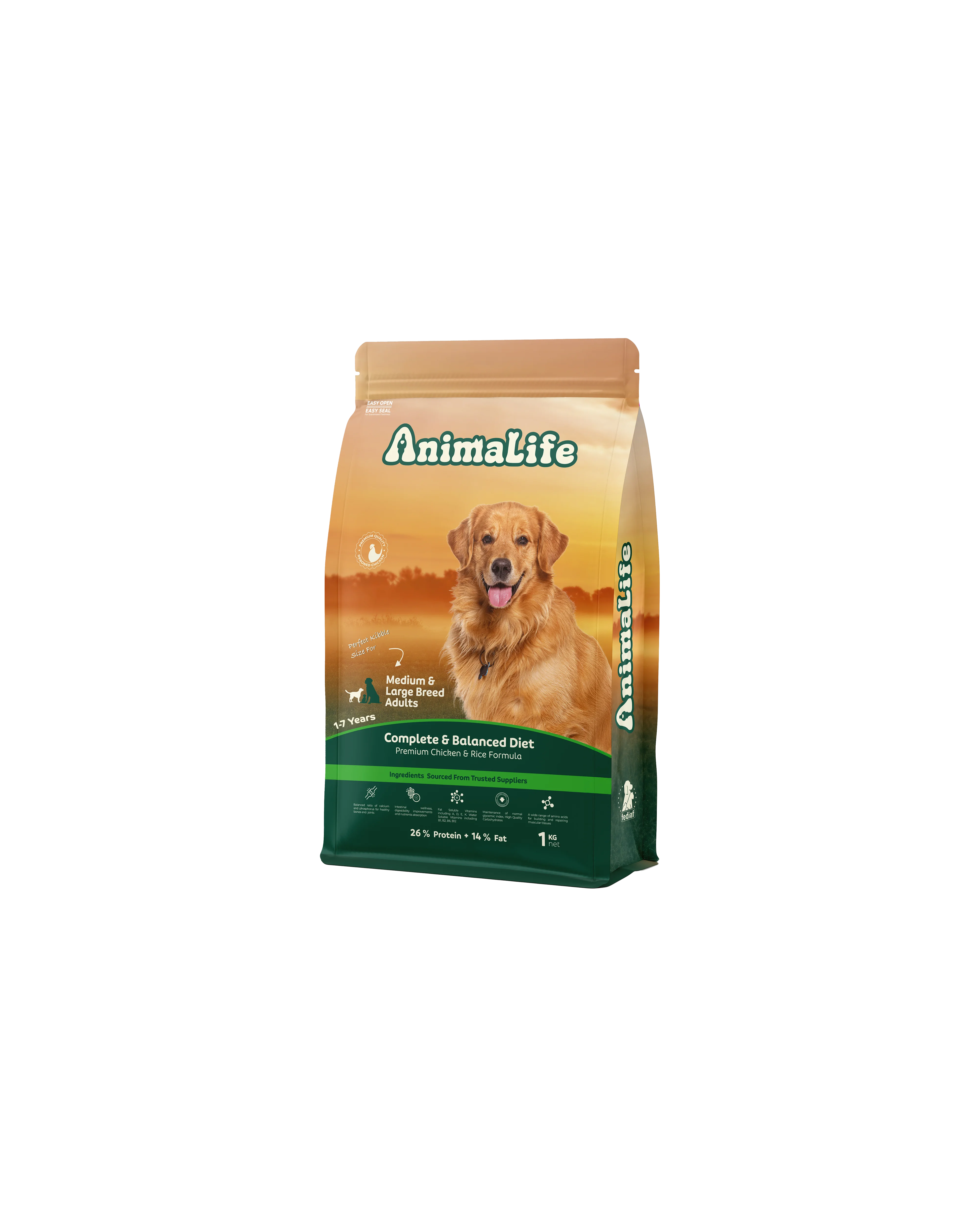 Medium & Large Breed Adult - 1kg
